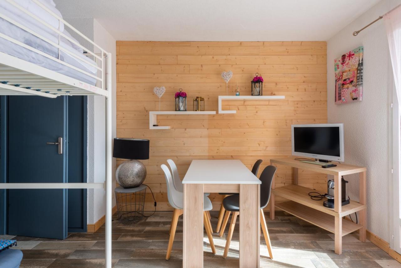 Le Bobsleigh - Joli Studio Au Coeur Des Angles Apartment Bagian luar foto