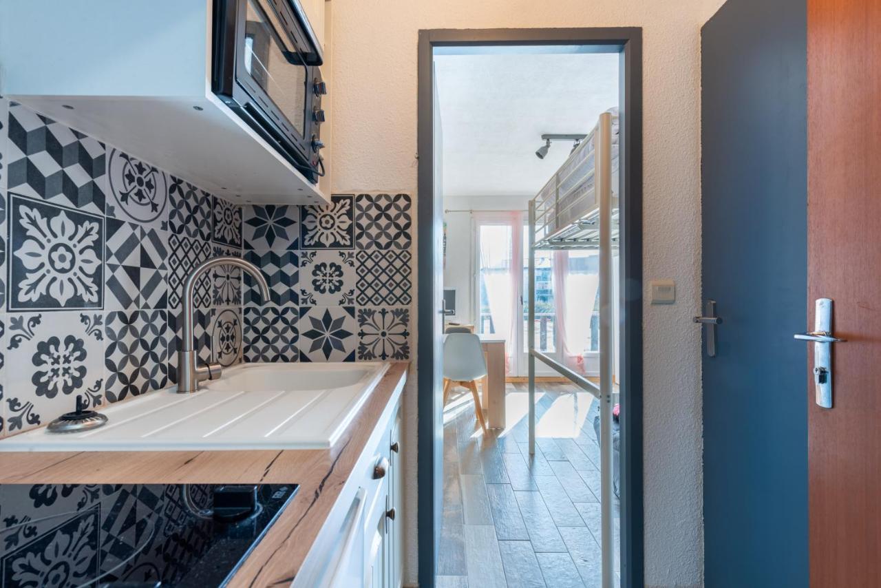 Le Bobsleigh - Joli Studio Au Coeur Des Angles Apartment Bagian luar foto